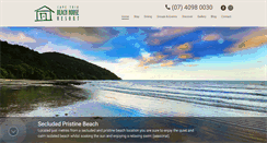 Desktop Screenshot of capetribbeach.com.au